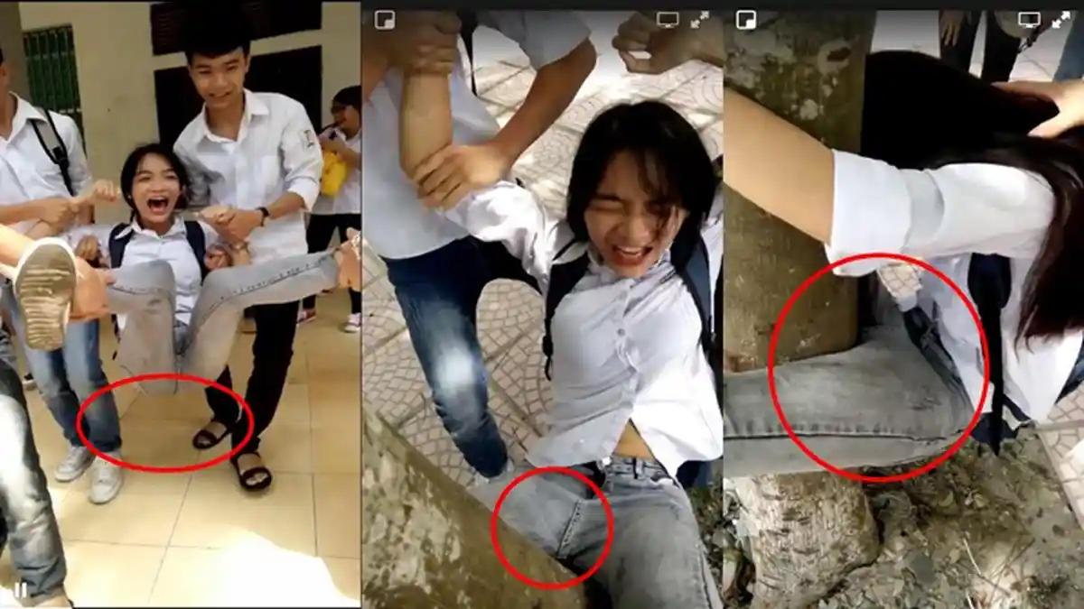 Video: Astaga! Gadis Ini Dikerjai Temannya, Diangkat dan Bagian Kemaluannya Dihantamkan ke Benda Ini