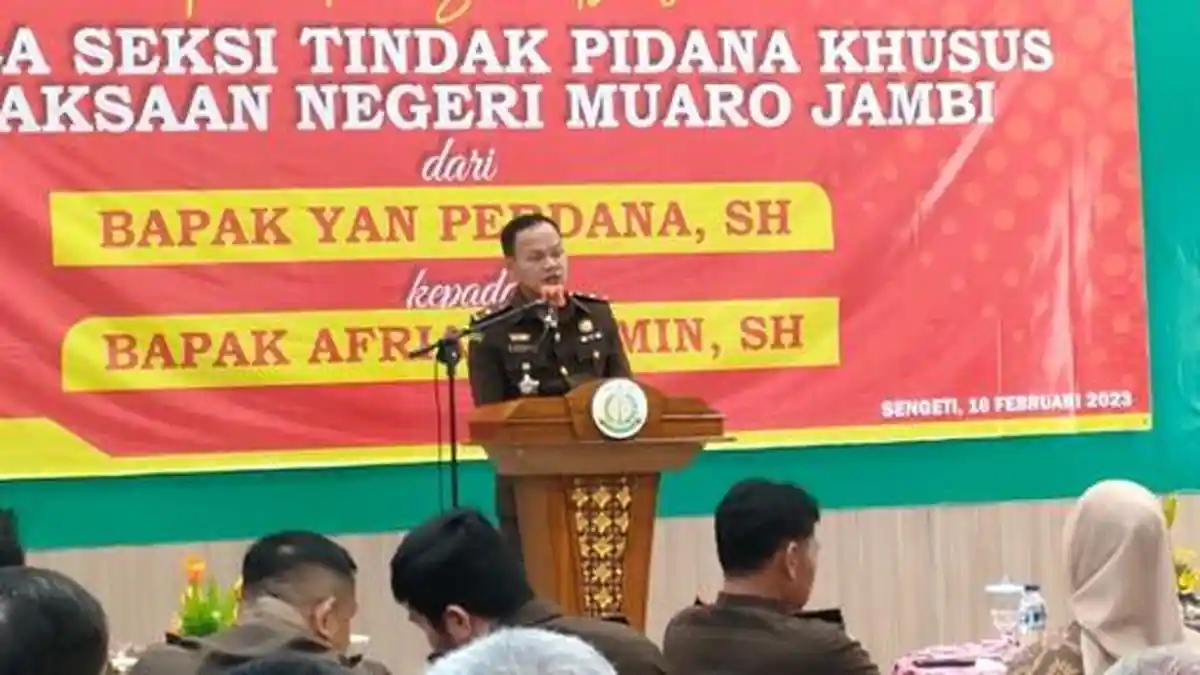 Kejari Muaro Jambi Gelar Pisah Sambut Kasi Pidsus