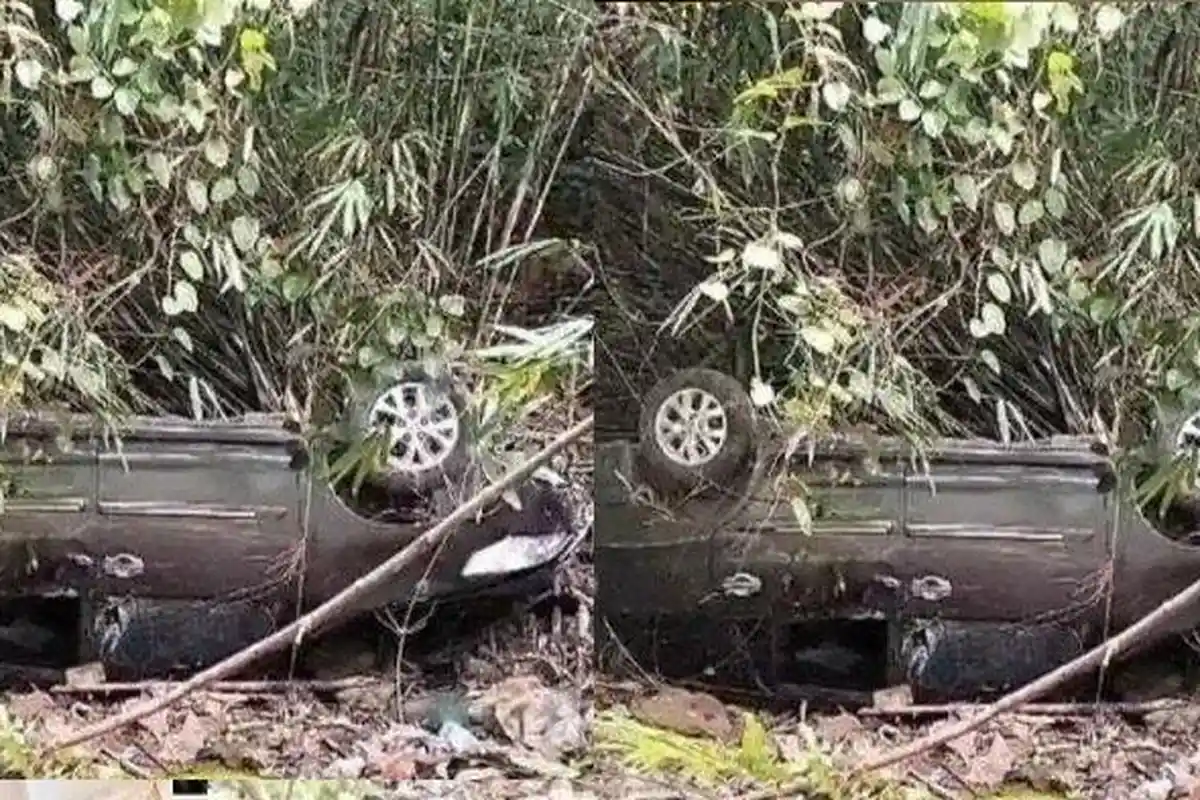 Detik-detik Mobil Berpenumpang 10 Anak TK Masuk Jurang Sedalam 10 Meter, Alhamdulillah Semua Selamat