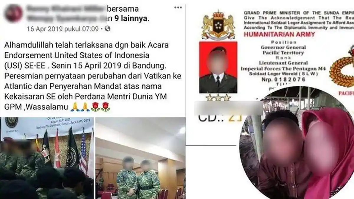 Resmi! Polisi Tetapkan Petinggi Sunda Empire Nasri Banks sebagai Tersangka Keonaran