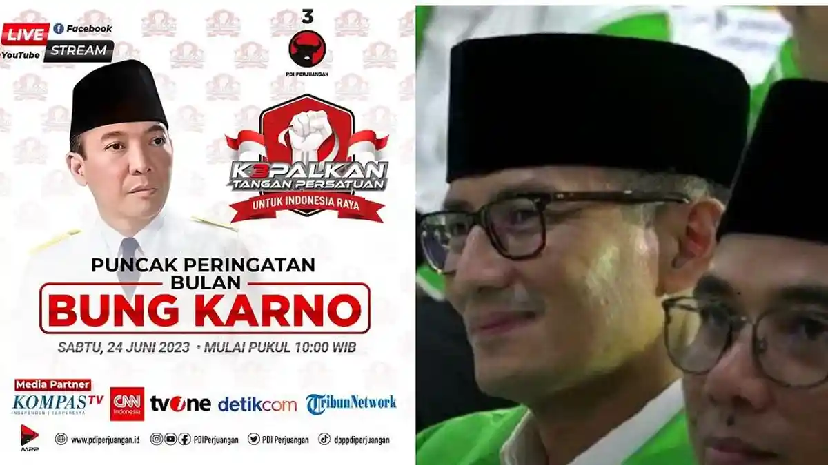 Bulan Bung Karno 2023, Ini Doa Sandiaga Uno untuk sang Proklamator RI