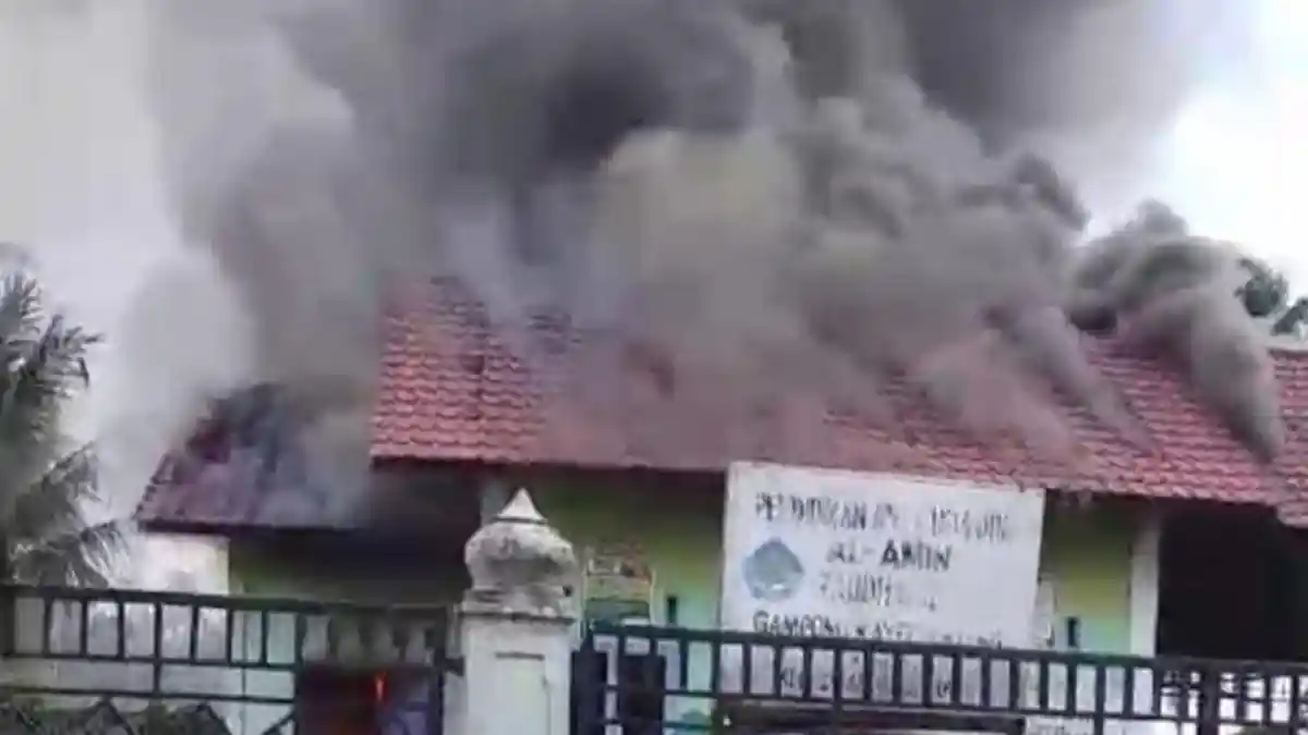 Bangunan untuk PAUD dan Gudang PKK di Kayee Panyang, Aceh Utara Terbakar 
