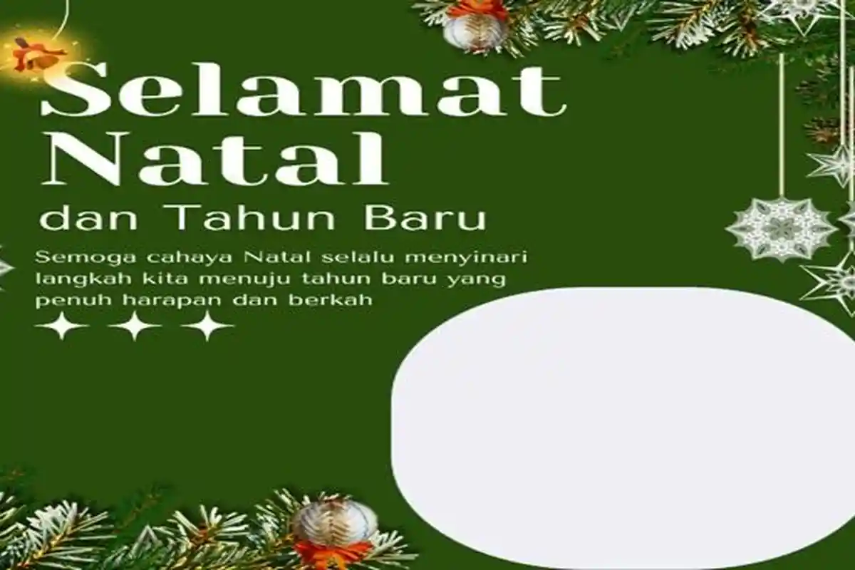 Link Twibbon Hari Natal 2023 dan Tahun Baru 2024, Desainnya Unik Bikin Foto Profilmu Makin Berwarna