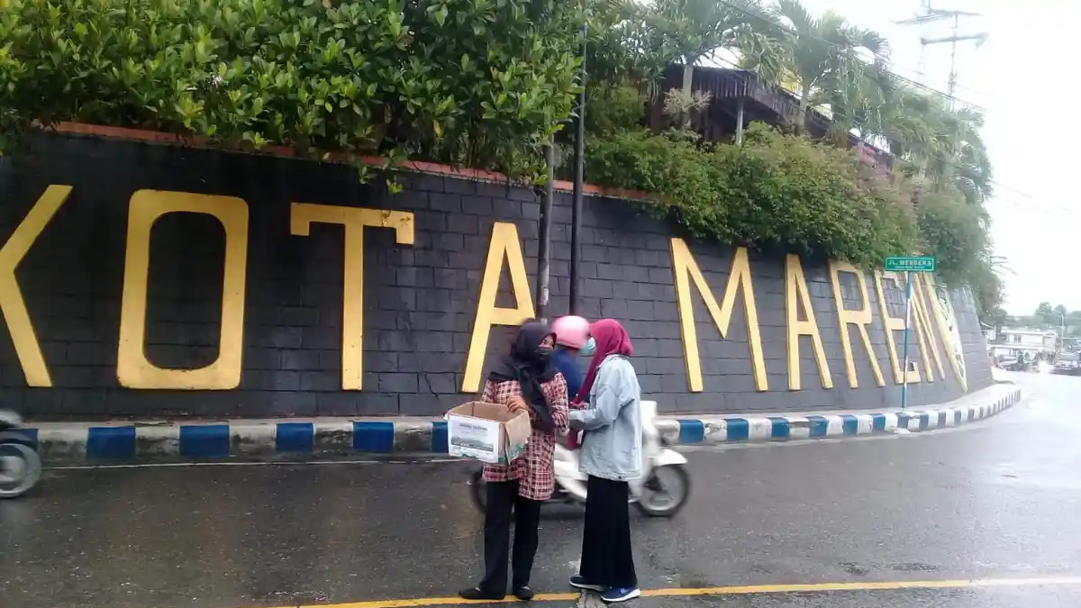 Peduli Erupsi Gunung Semeru, Pelajar Muhammadiyah di Kota Tual Galang Dana