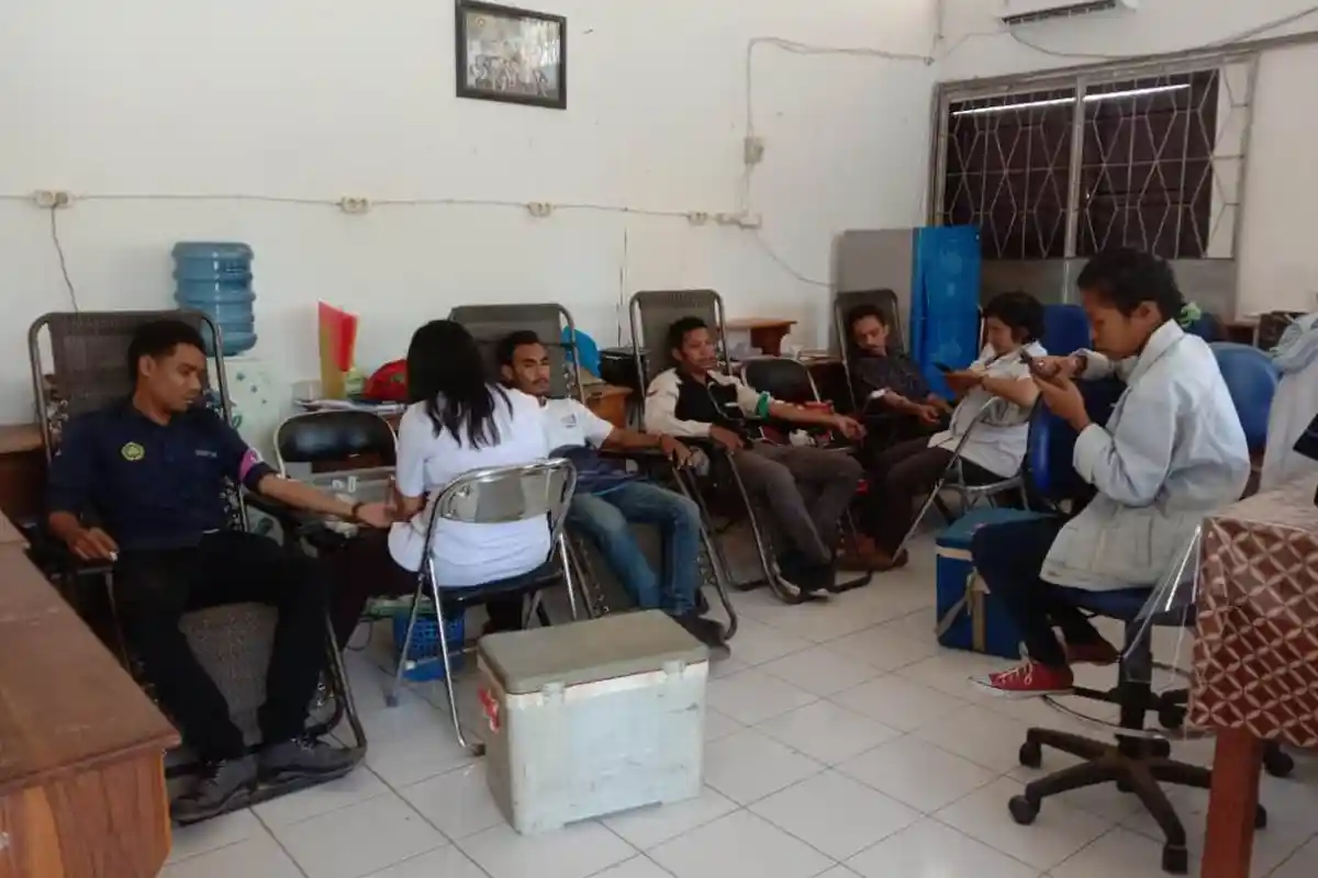 Wow! Sambut Dies Natalis ke-18, HMJ Kimia Undana Gelar Donor Darah