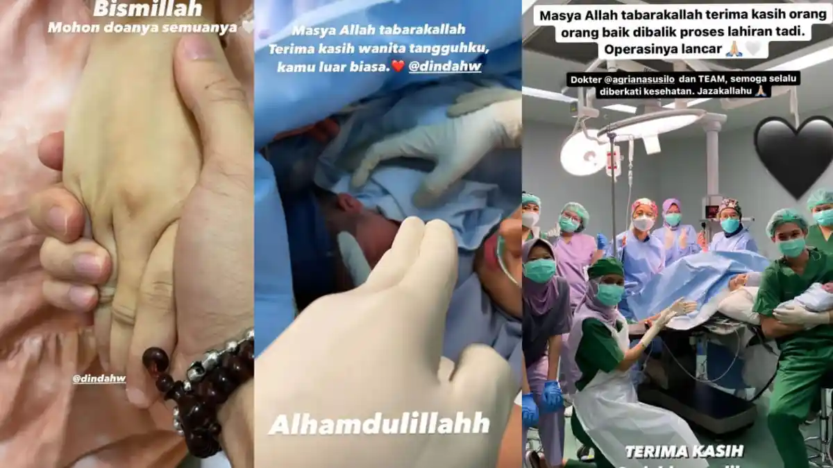 Rey Mbayang Posting Putra Pertamanya dengan Dinda Hauw, Rizky Billar Bilang Begini