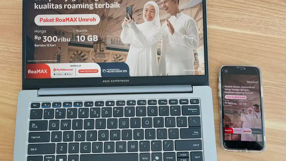 Telkomsel Hadirkan Paket RoaMAX Umroh, Fleksibel dan Hemat