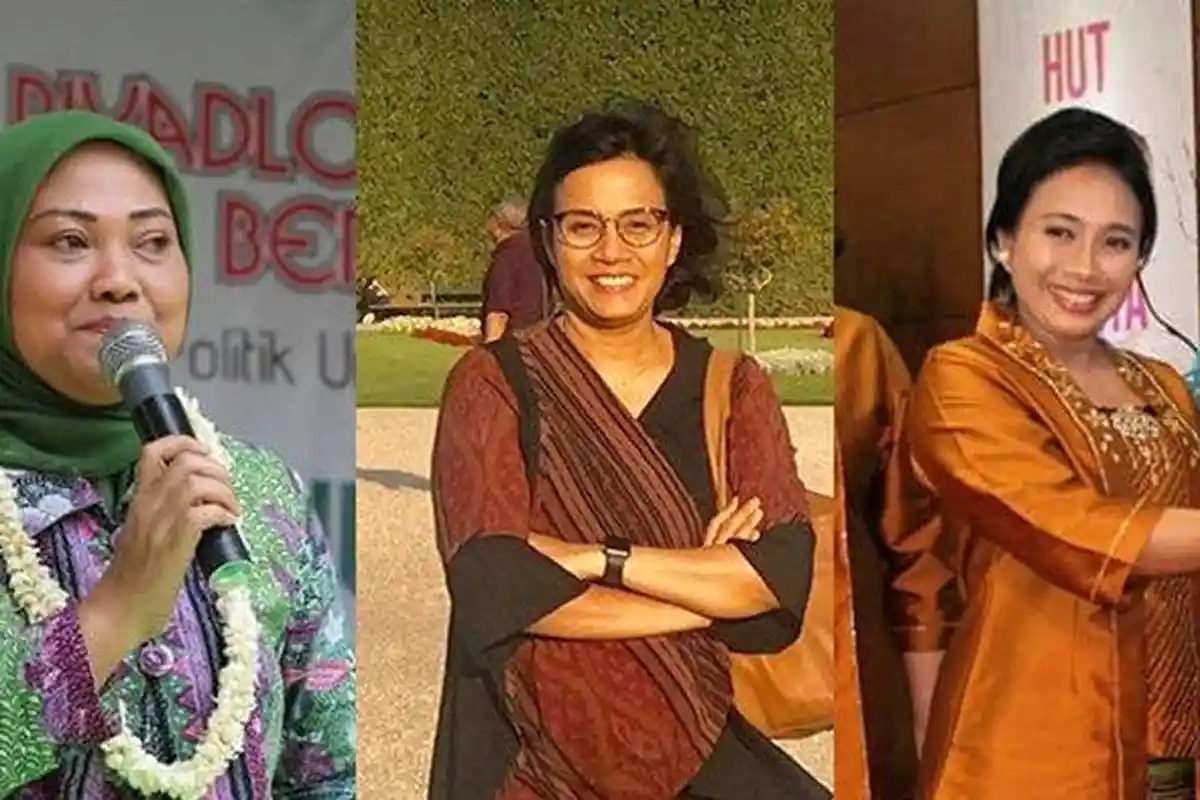 Inilah 5 Srikandi Jokowi dalam Kabinet Indonesia Maju, Ada yang Hobi Tenis hingga Mantan Guru