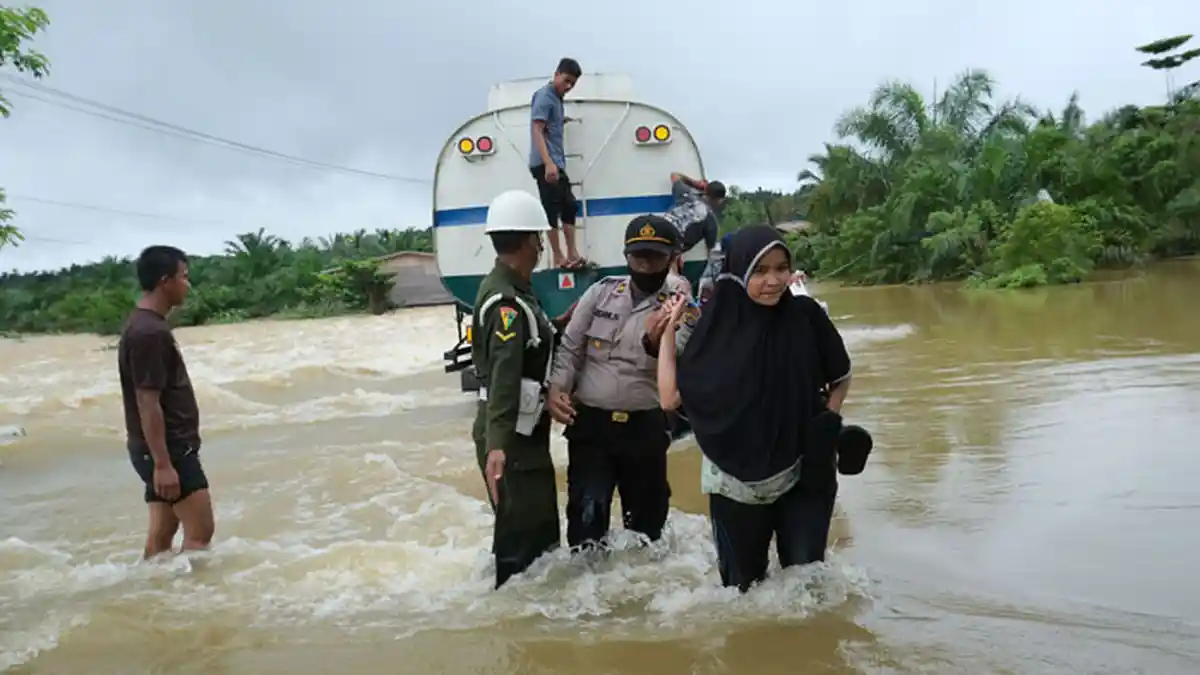 Ketinggian Banjir Capai 1 Meter di Jalan, Walkot Subulussalam: 73 Rumah Terendam