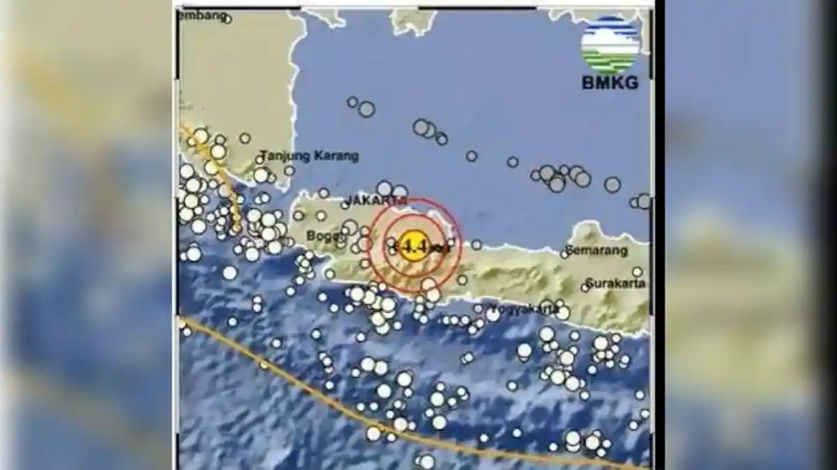 BREAKING NEWS, Sumedang Diguncang Gempa Lagi Malam Ini, Magnitudo 4,4, Terasa Sampai Bandung