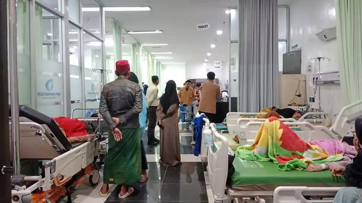 Daftar Nama Santri Nurrush Sholaah Cimanggung Sumedang yang Keracunan dan Dirujuk ke RS