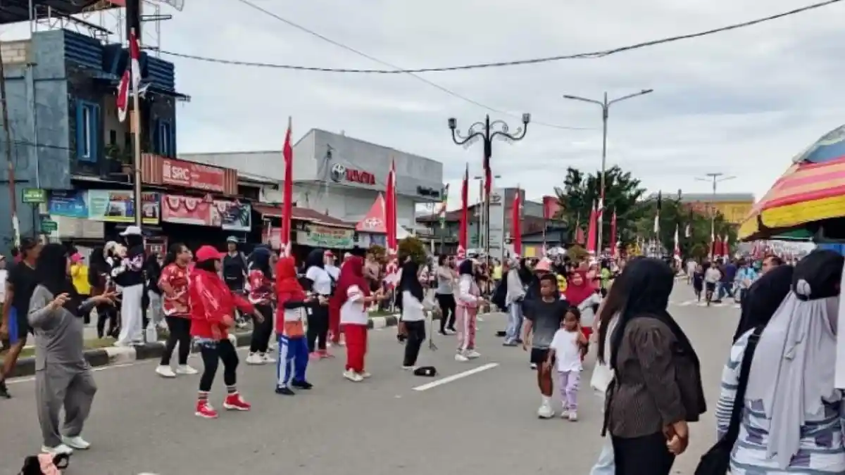 Melihat Car Free Day di Timika, Begini Tanggapan Warga 