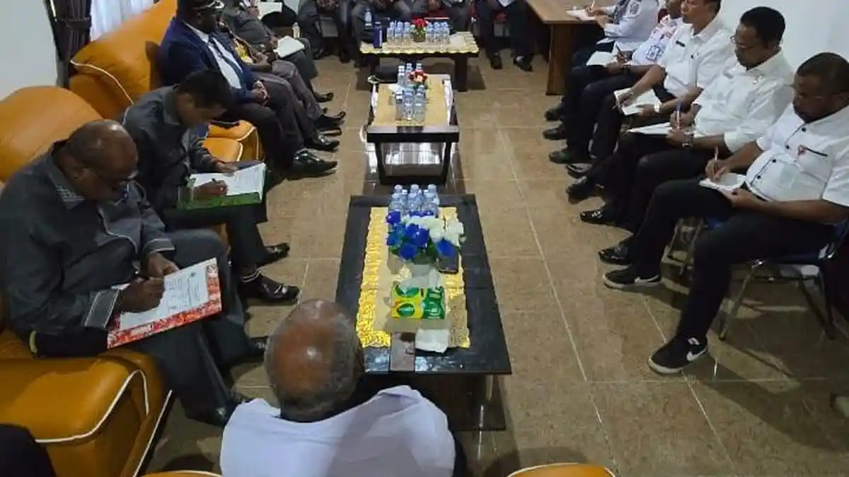 DPR dan Dinas Perhubungan Bahas Masalah Transportasi di Papua Tengah