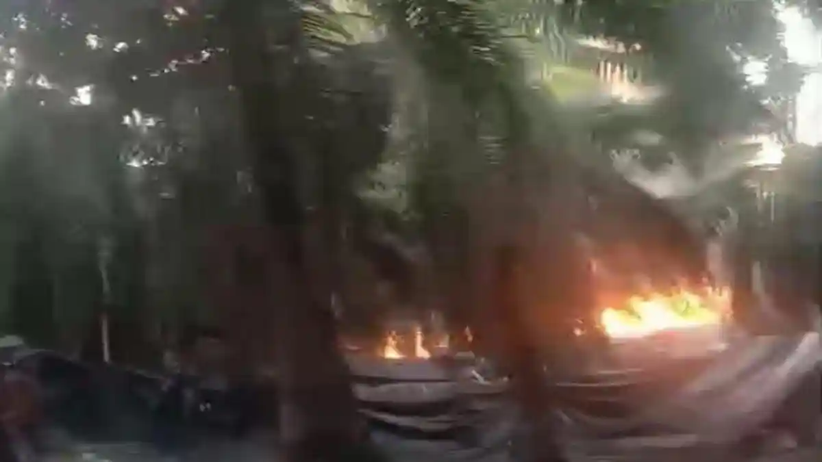 Sumur Minyak Illegal Terbakar Lagi, Polisi Kejar Pemilik Sumur di Keluang Musi Banyuasin