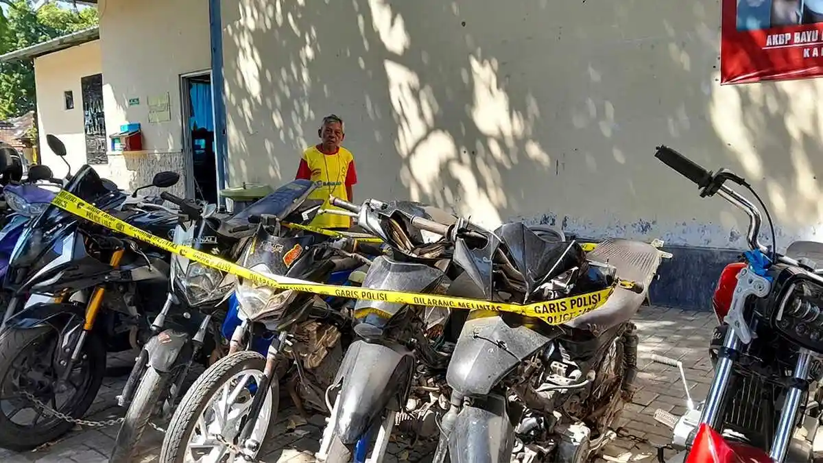 Tak Tebus Denda, 20 Motor Balap Liar di Situbondo Akan Dilelang Kejaksaan