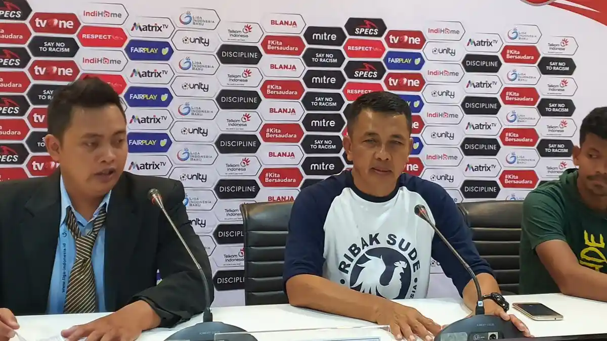 Komentar Pelatih PSMS Medan Atas Hasil Imbang Laga Perdana Perempat Final Liga 2