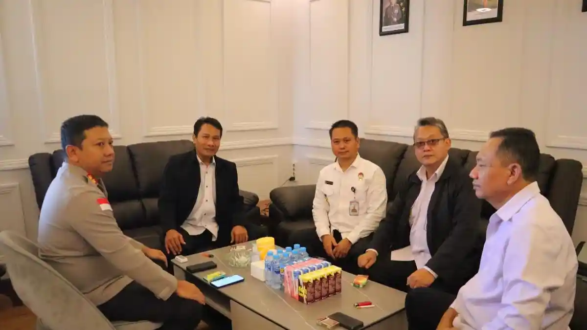 Kapolres Sintang Terima Langsung Kunjungan dan Audiensi Wantannas RI, Ini Pembahasannya