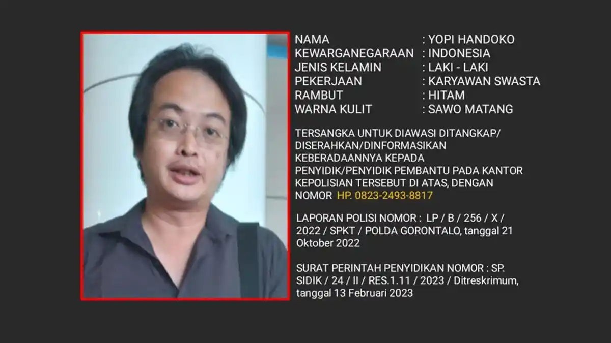 Eks Karyawan Tjakrindo Masuk DPO Kasus Penggelapan Mobil, Polda Gorontalo Minta Bantuan Warga