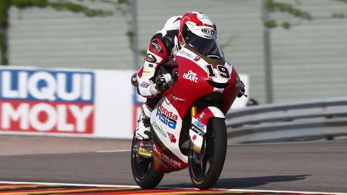 Finish di Urutan 15 Moto3 Jerman 2021 Pembalap Indonesia Andi Gilang Cetak Sejarah