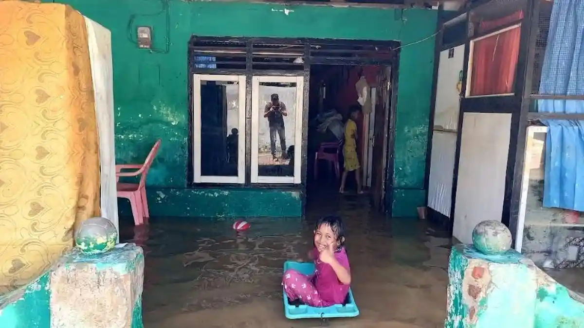 BREAKING NEWS: 20 Rumah di Biawao Kota Gorontalo Tergenang Banjir Luapan Drainase