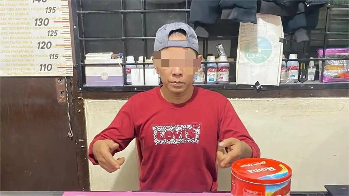 Tak Hanya Edarkan Sabu, Warga Parak Batuang Payakumbuh Budidaya Ganja dalam Kaleng Cat