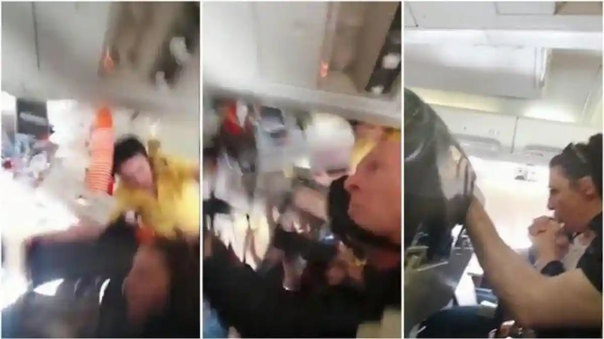 Pramugari Ini Terlempar ke Atas Kabin saat Terjadi Turbulensi Parah