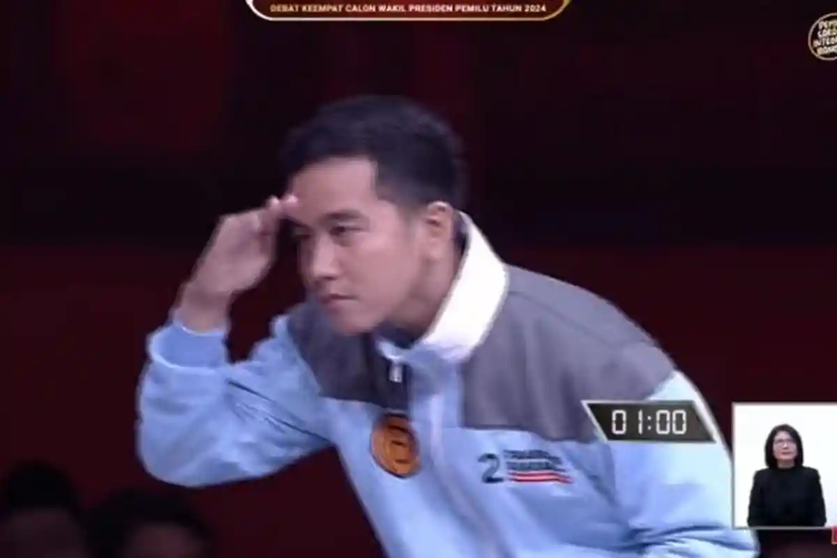 Blunder Gibran Rakabuming Raka Ejek Mahfud MD di Debat Cawapres, Dapat Sentimen Negatif Tertinggi