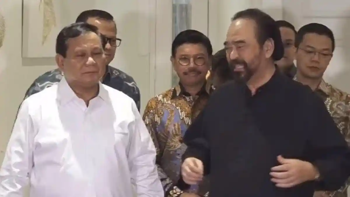 5 Fakta Pertemuan Surya Paloh-Prabowo yang Kini Terungkap, Ucapan Surya Soal Ini Dipotong Prabowo