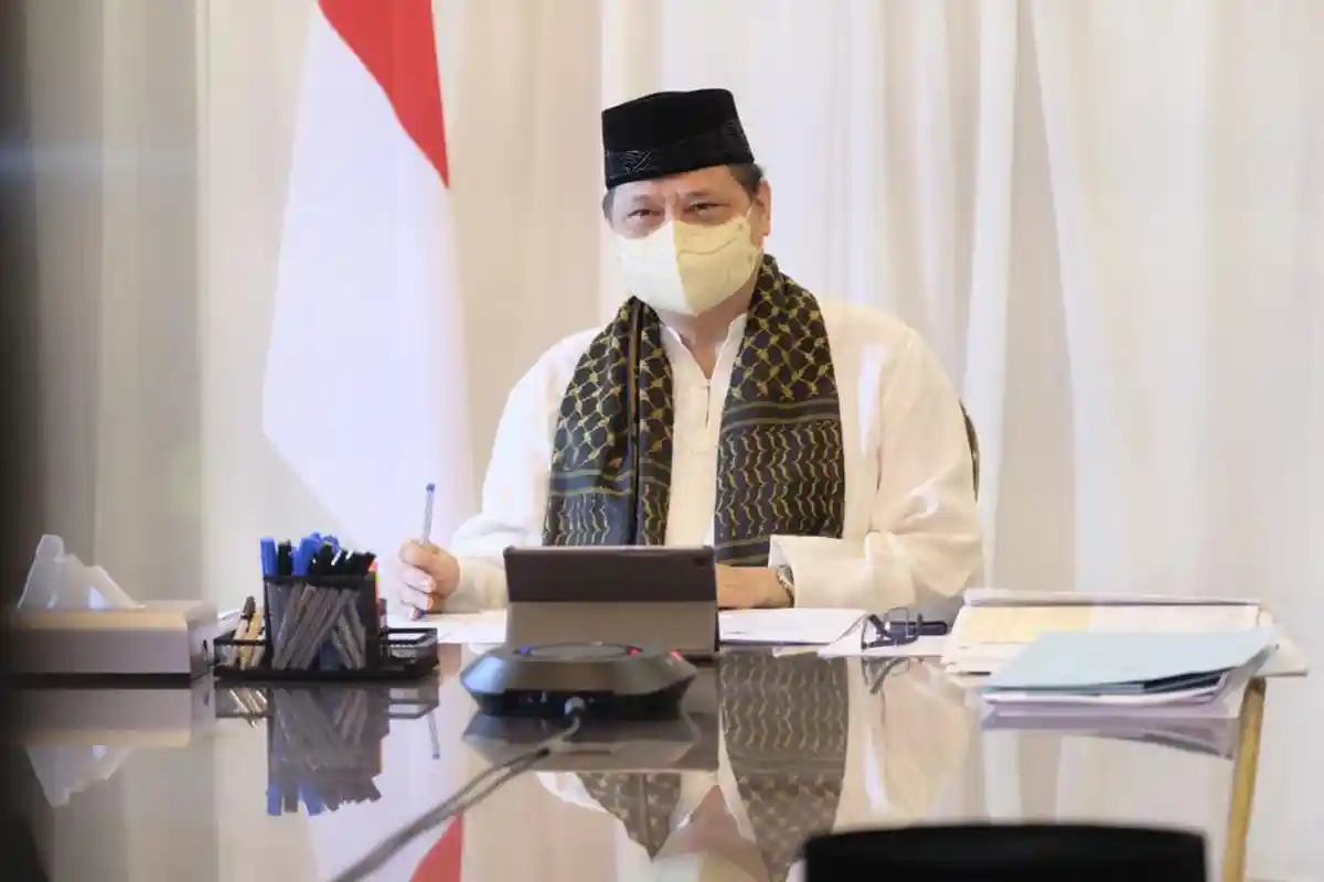 Menko Airlangga Ajak Habaib dan Ulama Sukseskan Protokol Kesehatan saat Idul Adha