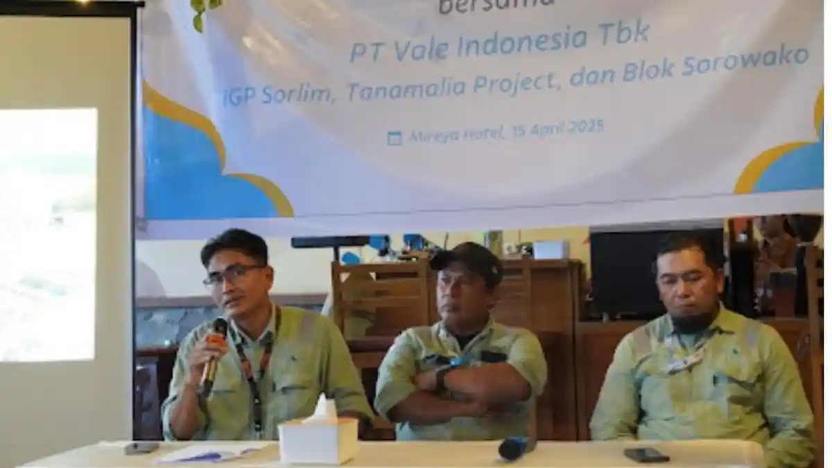 PT Vale Genjot Proyek Nikel Ramah Lingkungan di Sorowako dan Tanamalia