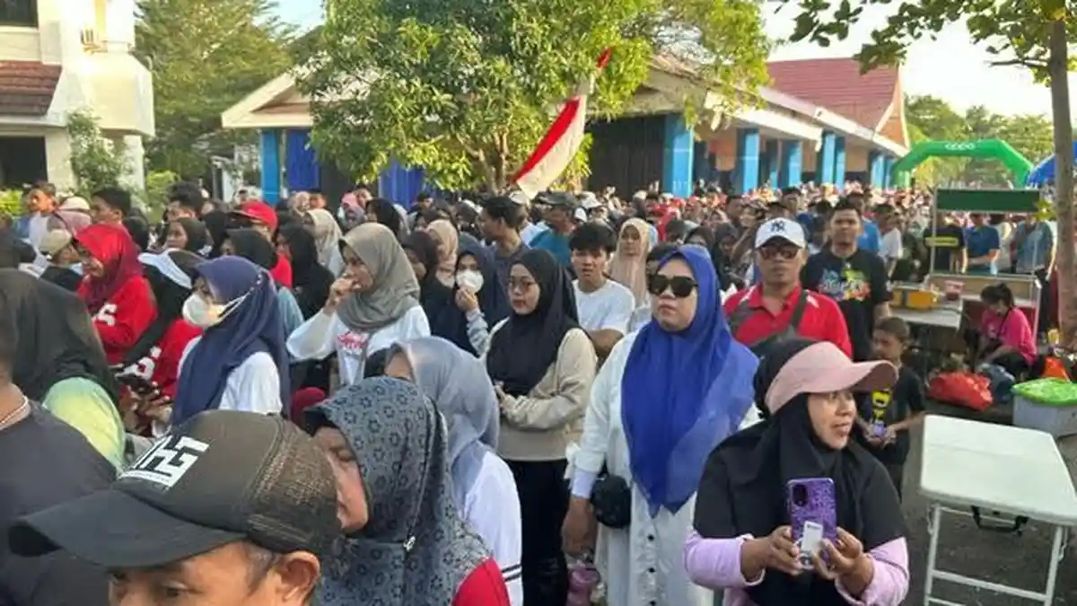 Maros Tuan Rumah Jalan Sehat Harganas, 11 Ribu Peserta Berebut Hadiah Umrah