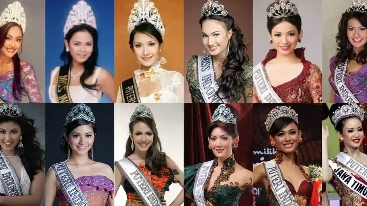 Inilah Daftar Lengkap 26 Pemenang Puteri Indonesia dari Tahun ke Tahun 1992-Sekarang