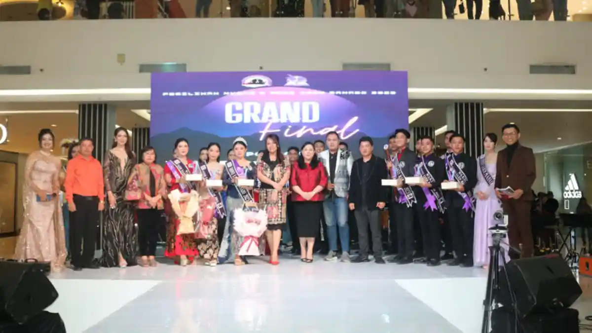 Devi Tanos Tampil Sebagai Juri Kehormatan Pemilihan Nyong dan Noni IAKN Manado