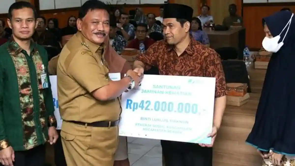 7.481 Pekerja Sosial Keagamaan di Nganjuk Dapat Program Bantuan Iuran BPJS Ketenagakerjaan