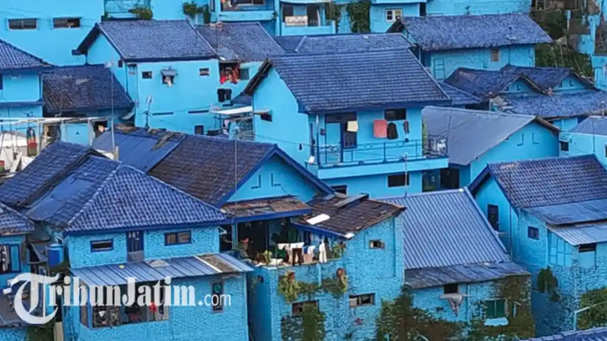 Harga Tiket Masuk Kampung Biru Arema, Wisata Tematik Populer di Malang, Aremania Wajib ke Sini!