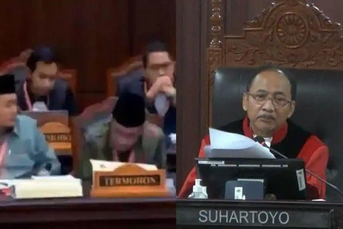 Detik-detik Ketua KPU Dibangunkan Ketua MK dalam Sidang Pilpres: Pak Hasyim Tidur Ya?