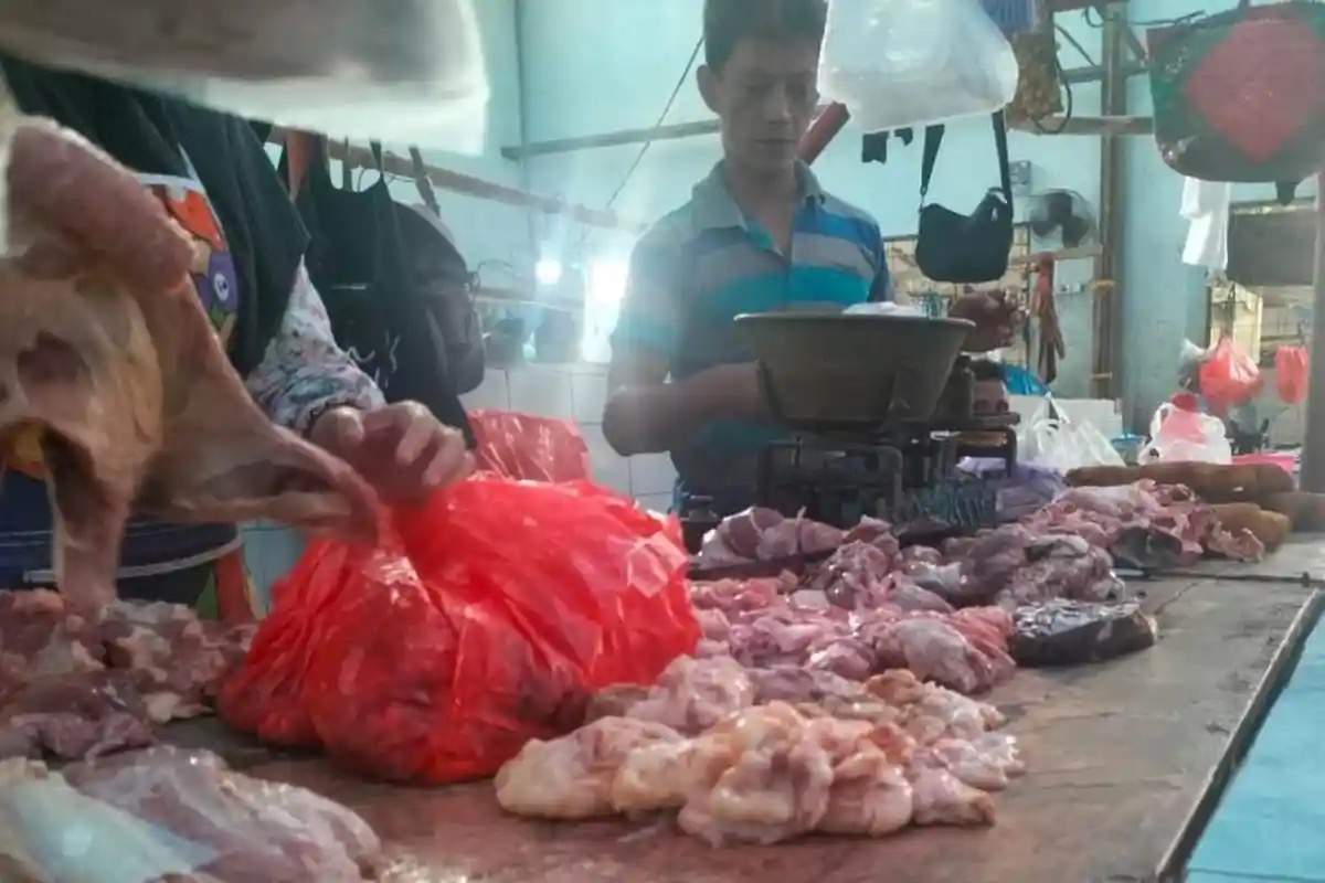 Muncul Serangan Virus LSD pada Sapi, Pedagang Daging di Lampung Timur Mengaku Penjualan Menurun