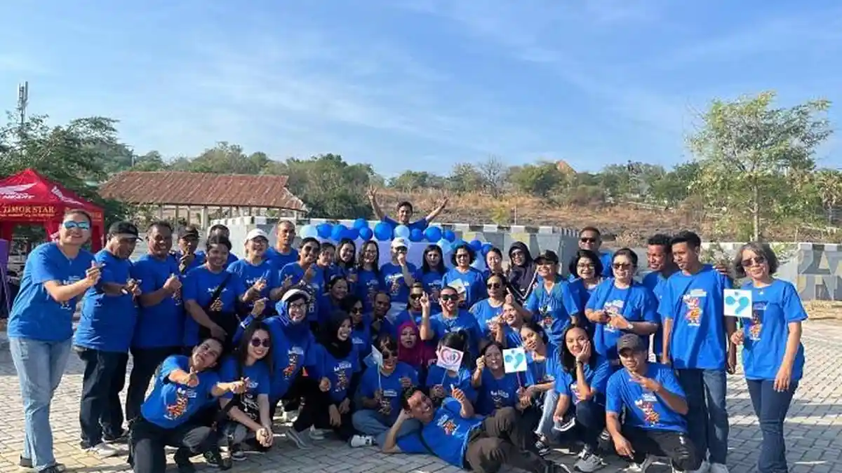 Sambut Hari Keluarga Nasional DPPKB Kota Kupang Gelar Senam Sehat