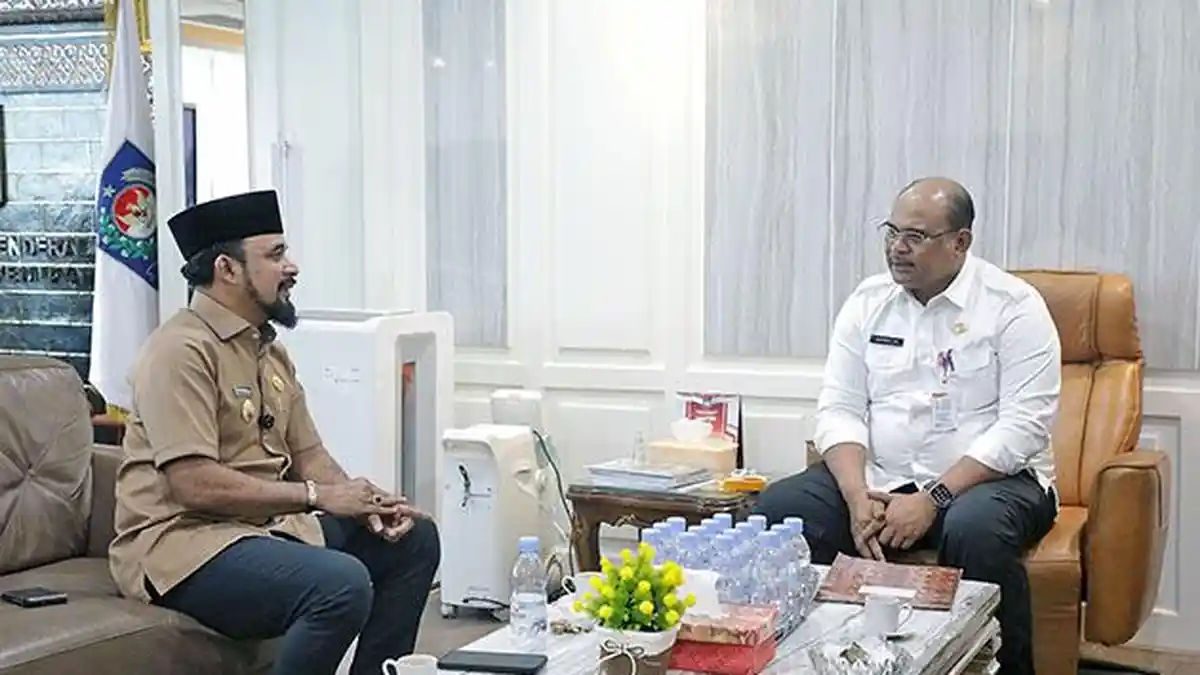 Temui Kemendagri Safrizal, Bupati Aceh Timur Al-Farlaky Usul Sarpras Damkar