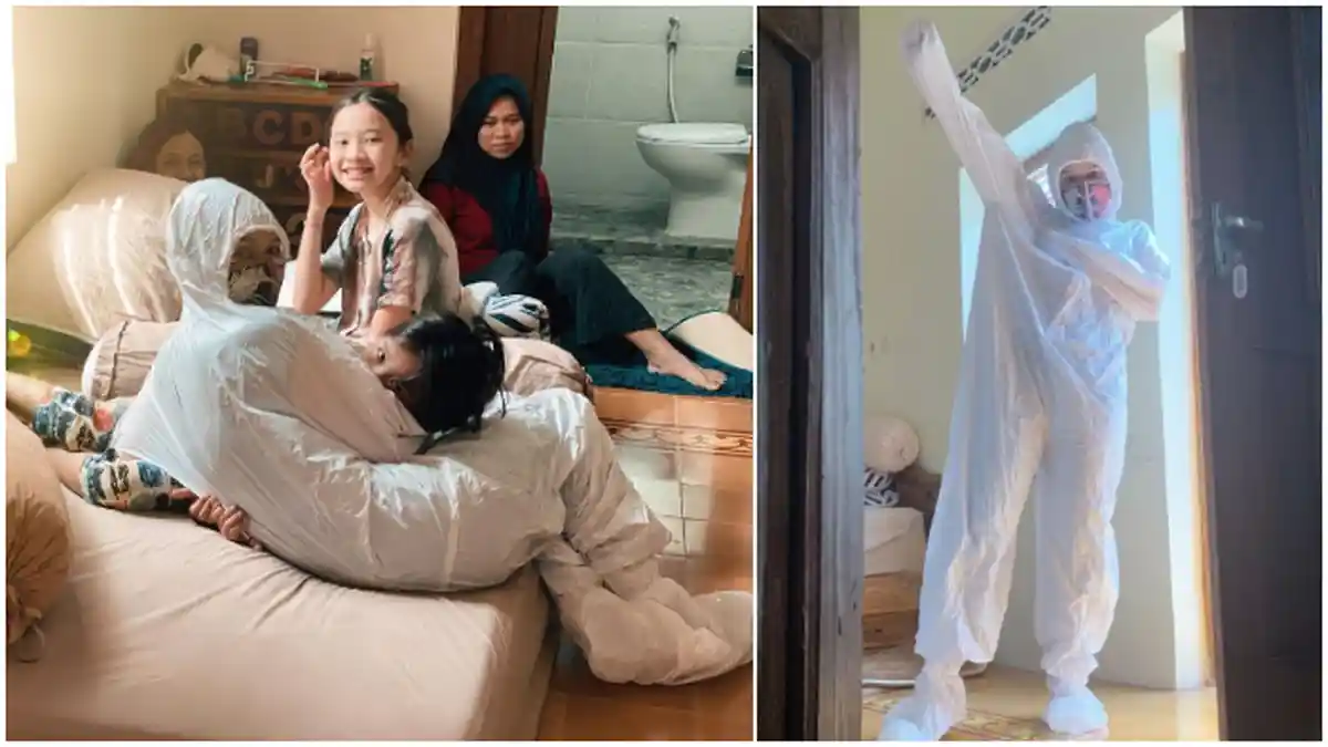 Dua Anaknya Terpapar Covid-19, Zaskia Mecca Beli APD, Hanung Bramantyo Ceritakan Kronologinya