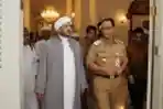 Rombongan Syaikh Mohamad Bin Ismail Utsman Zain Al Maliiki Tiba 