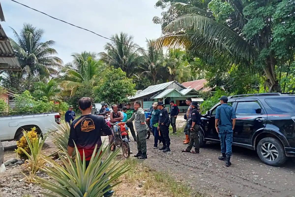 Tim Gabungan ke Lokasi Tambang Ilegal di Taluditi Pohuwato