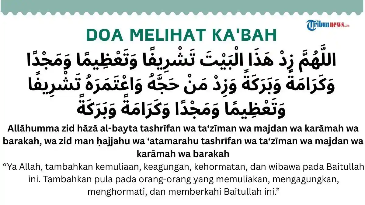 Doa Melihat Ka'bah agar Ibadah Haji dan Umrah Makin Khusyuk