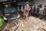 Tanggul Sungai Cigede Jebol, Rumah Warga Terendam Banjir