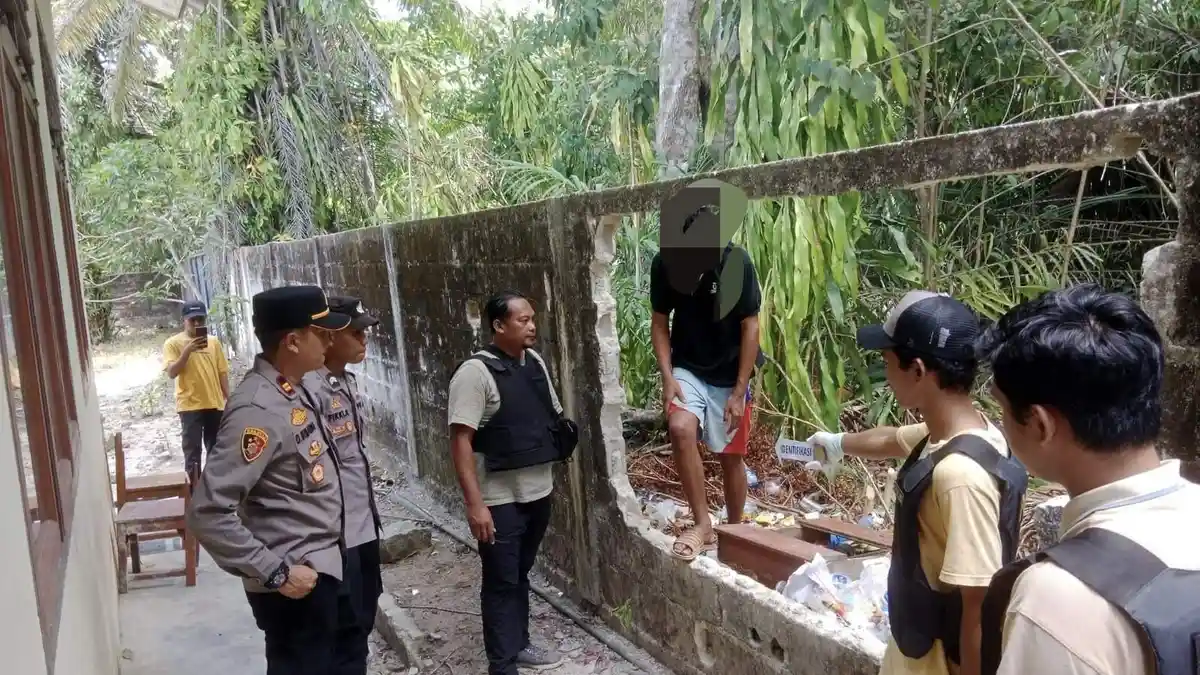 Polsek Badau Amankan Pelaku Percobaan Pencurian SMPN 1