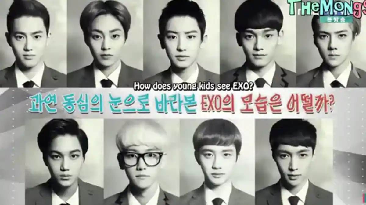 Kocak! Begini Reaksi Anak TK Melihat Foto Member EXO, Ada yang Bilang Tukang Cuci Piring!