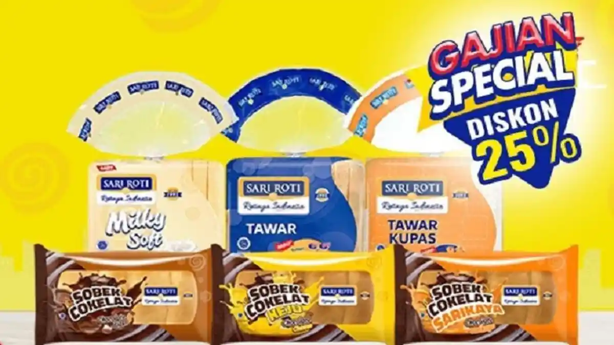 Sari Roti Diskon 25 % di Alfamart Hari Ini 27 Agustus 2022, Promo ...