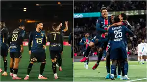 Foto-skuad-LOSC-Lille-kiri-dan-foto-PSG-kanan.jpg