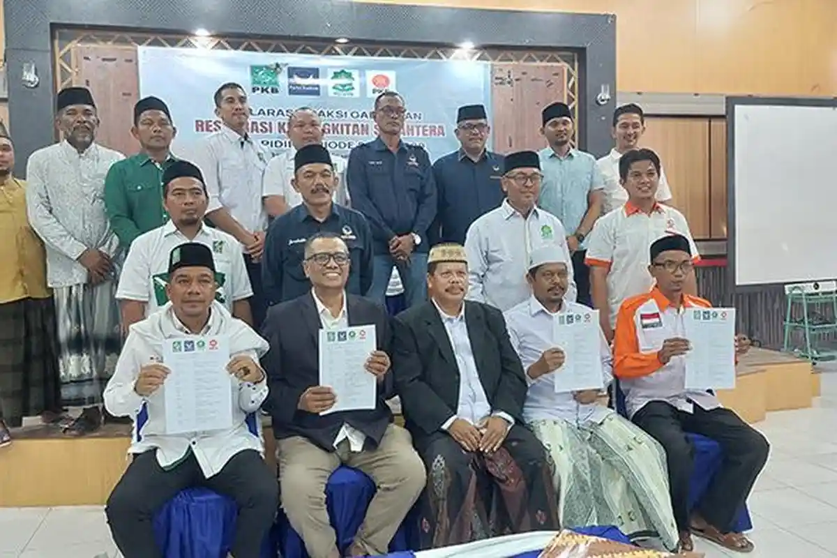 PKB, NasDem, PKS Hingga PAS Bentuk Fraksi Gabungan DPRK Pidie, Ini Poin Disepakati