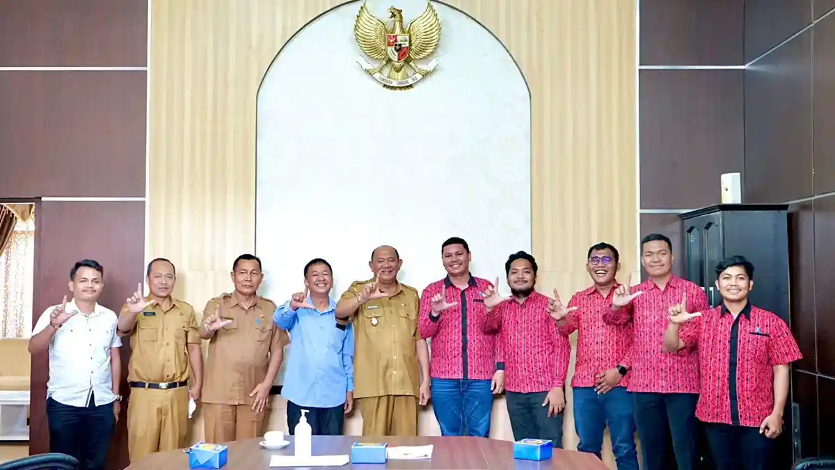 Plt Bupati Langkat Syah Afandin Terima Audensi Pengelola Wisata Bukit Lawang